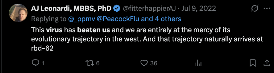 Back in 2020 I gave the same warning and carried the same concern that covid was like a cancer. For this claim, many virologists and nay-sayers came out of the woodwork to disparage and slander me because of their lack of scientific imagination and professional contempt, like