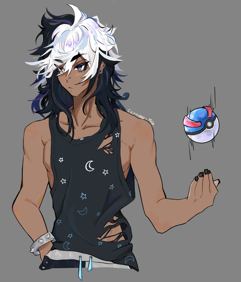 Carnopy_Felix's tweet image. Fanart of @roxoah_’s OC, Berry (pokemon edition) #roxoart