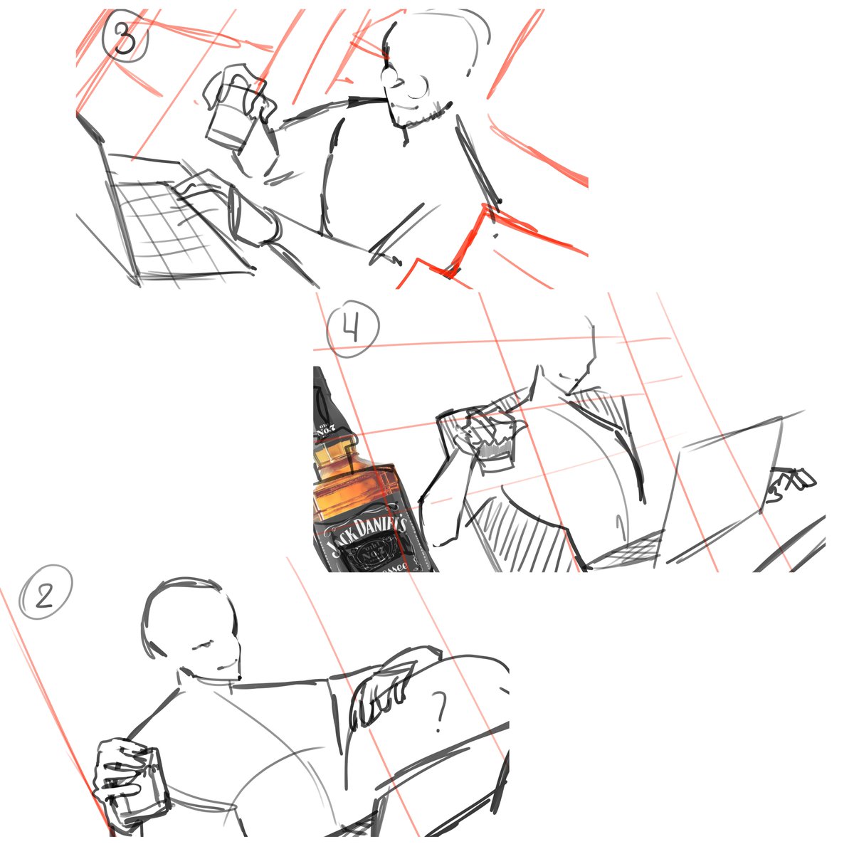 ideias descartadas 💔