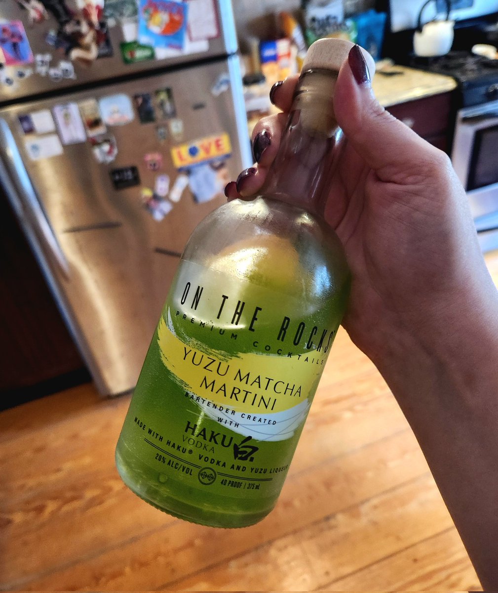 MagicalBuffet's tweet image. The Yuzu Matcha Martini from @OTRcocktails that uses @SuntoryGlobal Haku Vodka is NOT TO BE MISSED!