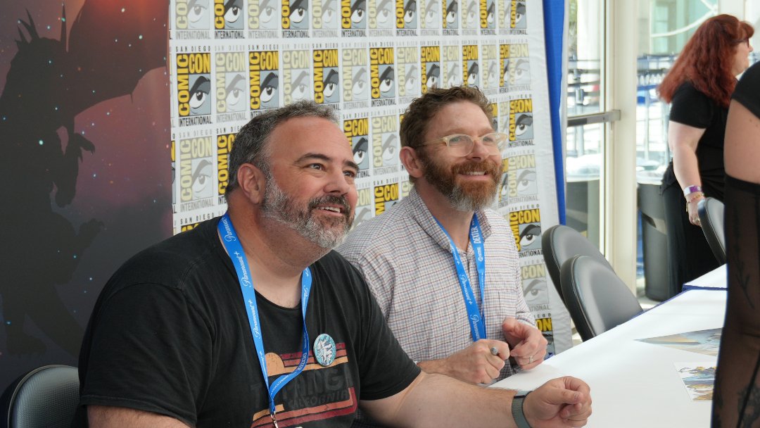 thedragonprince's tweet image. Our Kickstarter announcement on Thu was an absolute blur! We're grateful for everyone that came out! It was amazing to see everyone's smiling faces and some of your incredible cosplay. We are truly blessed with the best community! #theDragonKing #SDCC #theDragonPrince #cosplay