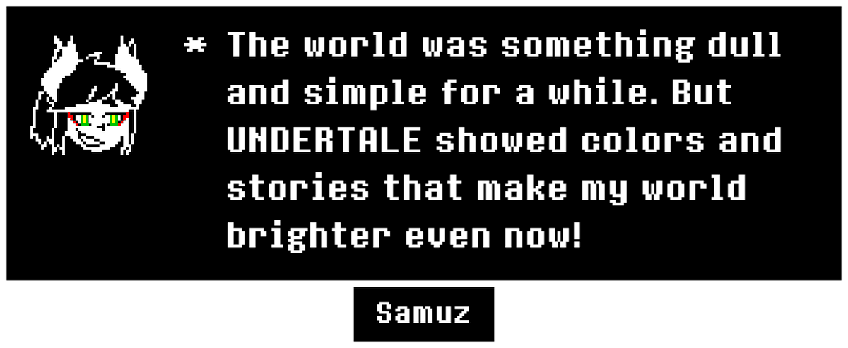 SamuzBlast's tweet photo. @tobyfox https://t.co/z8AWiqHRBZ