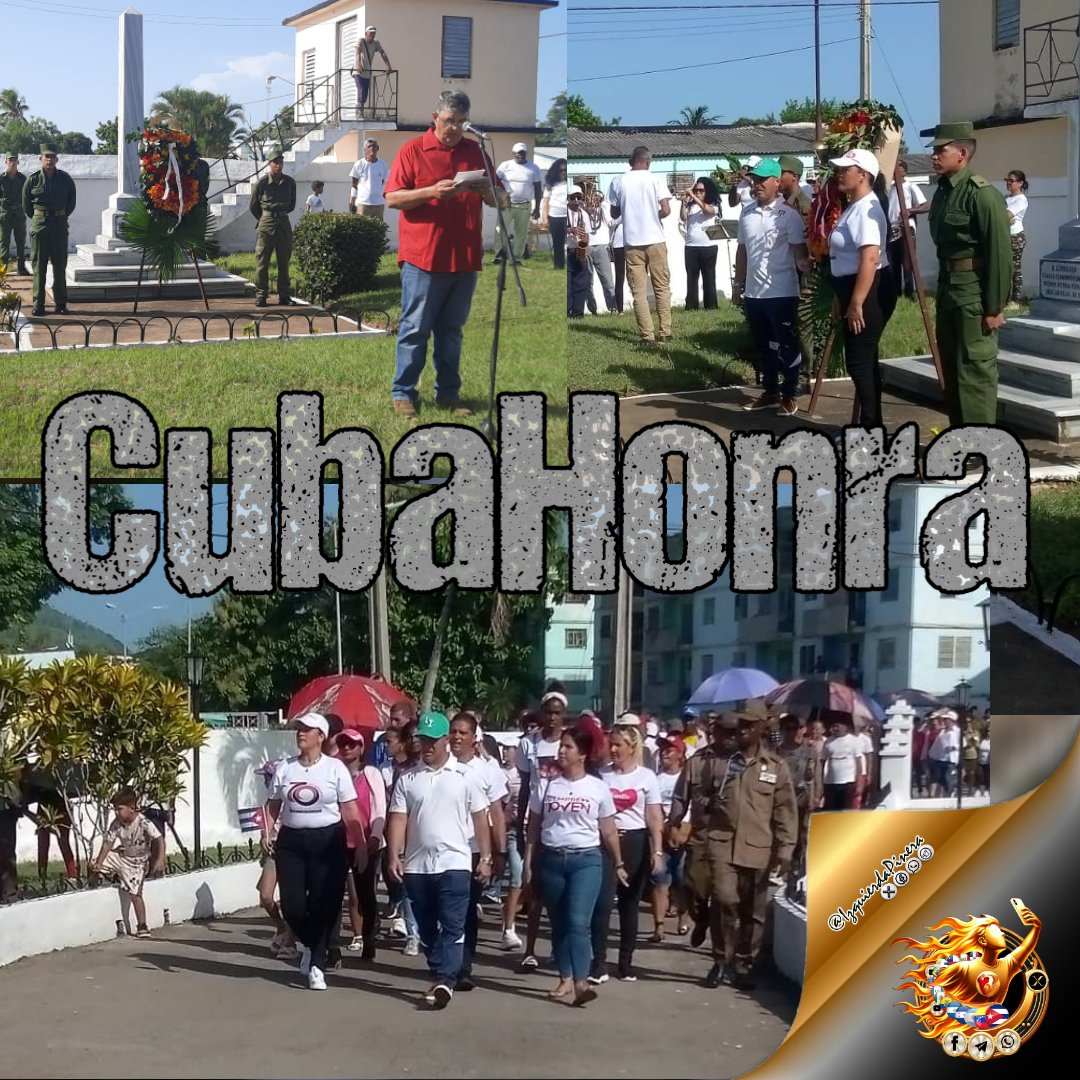 IzquierdaPinera's tweet image. El pueblo pinero se une hoy en marcha para rendir homenaje a Bruno Hernández y a todos los mártires del Alzamiento de Nueva Gerona.
Su legado de valentía y lucha por la libertad sigue siendo un faro para las nuevas generaciones.
#CubaHonra
#IzquierdaPinera
#SentirPinero