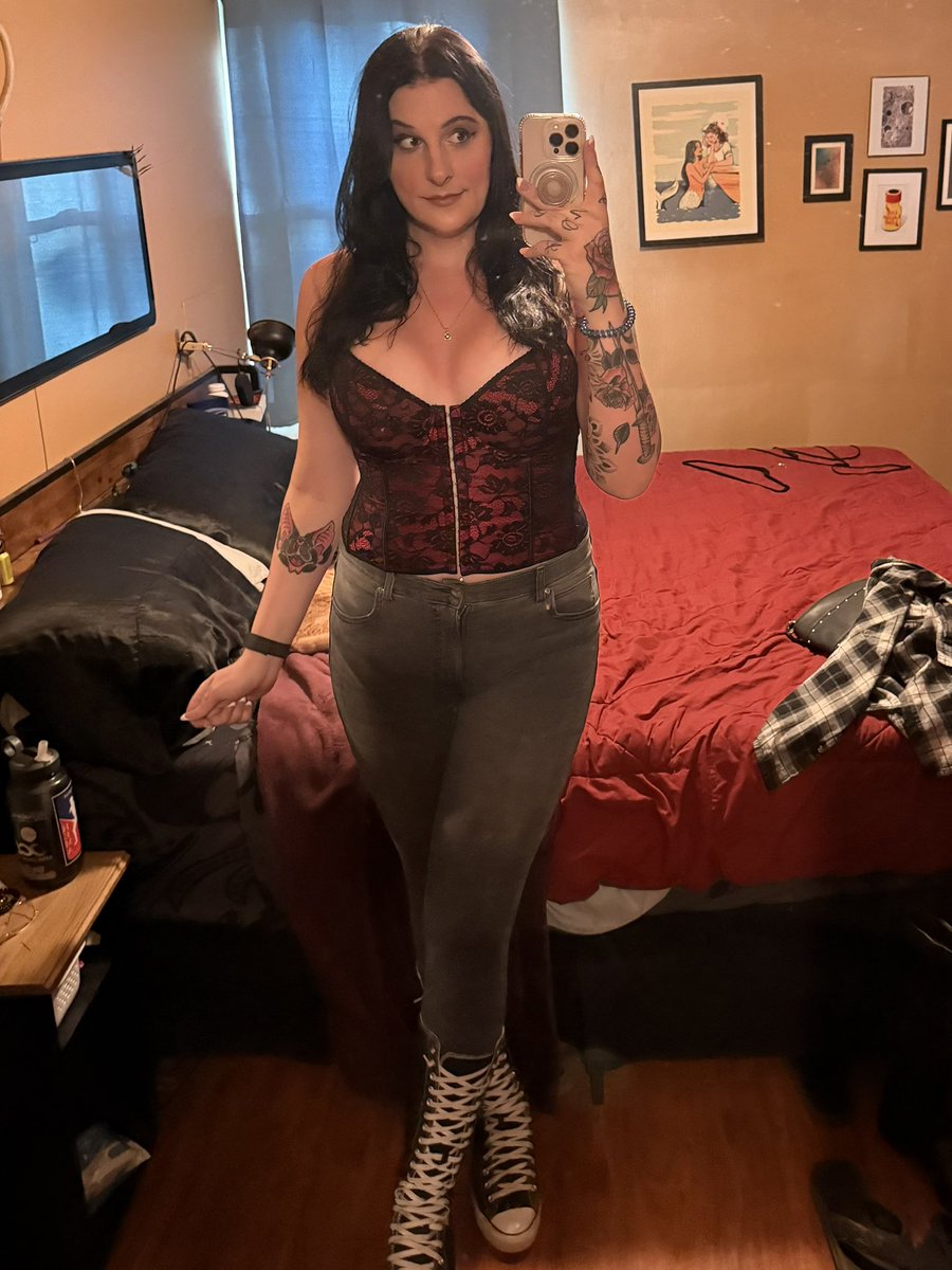 Going out! It’s a hundred million degrees and I already regret wearing pants