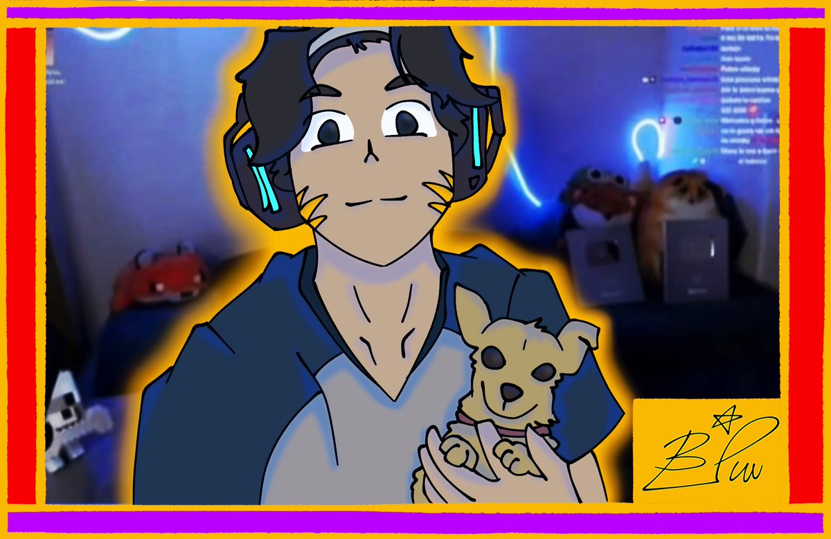 B_animationXD's tweet image. Un pequeño dibujo para el sr @IsManuPlay 
😁😁😁