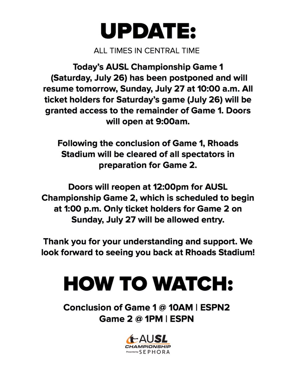 AUSL (@theauslofficial) on Twitter photo 