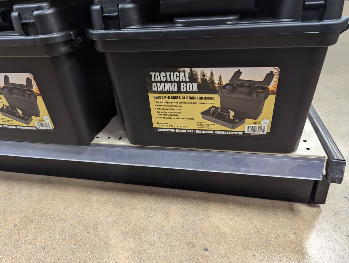KyleWilesStudio's tweet image. What&apos;s a non- tactical ammo box?