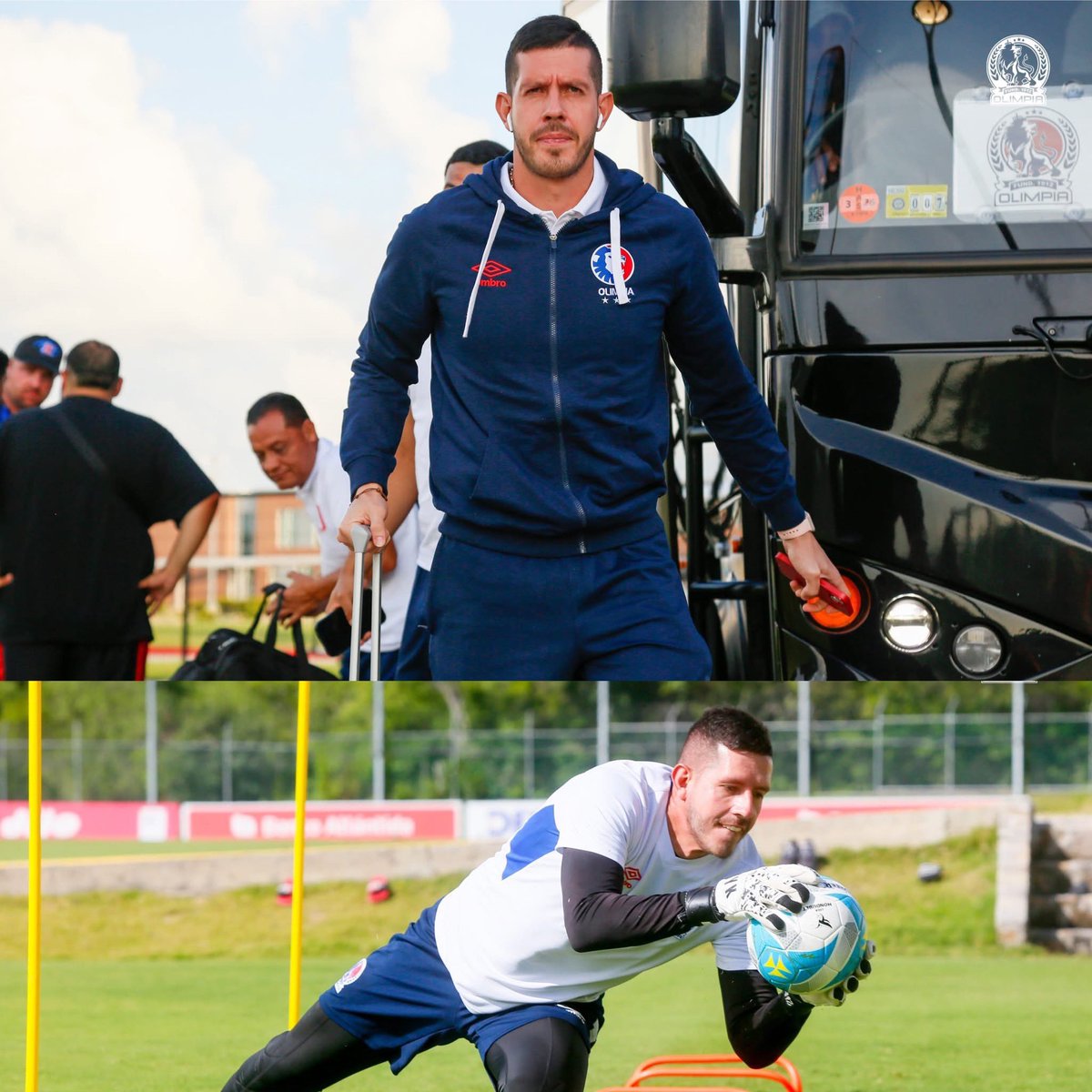 Hoy debuta oficialmente Andrés Salazar en el arco olimpista. 🧤🧤
¡Mucho éxito en esta nueva etapa defendiendo el marco del Rey! 💪🔴⚪️🔵🦁

¡A dejar el alma por estos colores! 🔥