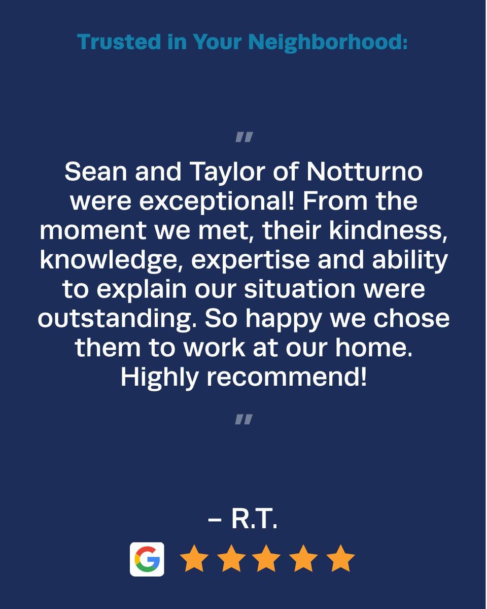 NotturnoHome's tweet image. We are proud to be trusted with your home's functionality and safety: thank you for the great reviews!

📞 508-306-8625

#CompleteHomeComfortCompany #NotturnoHomeServices #AC #HomeMaintenance #HVAC #TeamNotturno #NotturnoQuality #minisplits