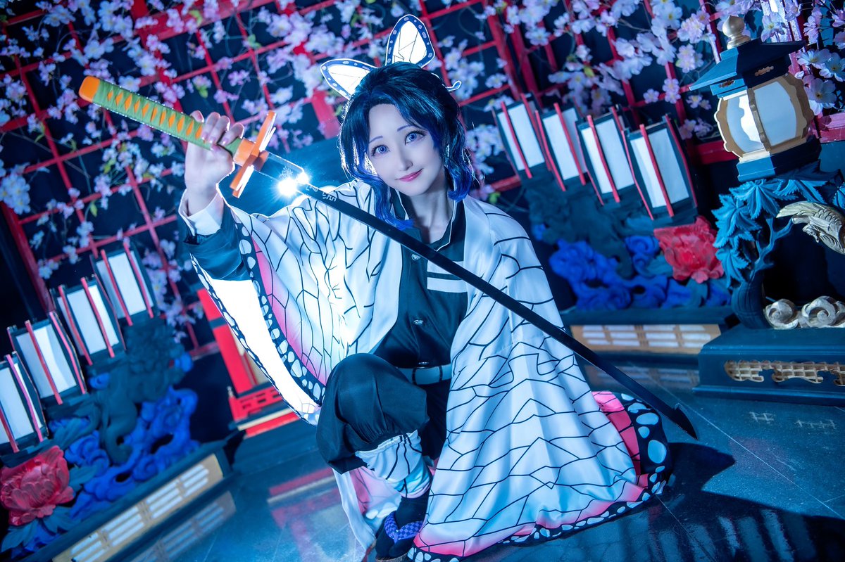 mkringokm's tweet image. 鬼滅の刃
胡蝶しのぶ🦋