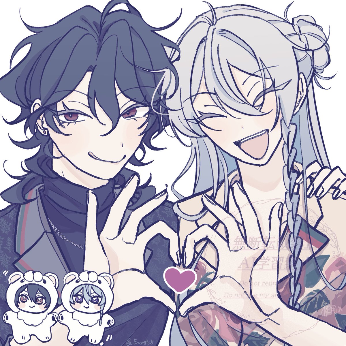 _Eccentric_5's tweet image. 零渉💜🩵