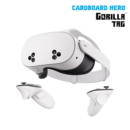 CreepiVT's tweet image. I just received a contribution towards Meta Quest 3S 128GB — Dive into Mixed Reality — Unreal device. Unreal price. — Gorilla Tag Cardboard Hero Bundle — Amazon Exclusive - 128GB (Amazon Exclusive from puoS via Throne. Thank you! throne.com/xcreepi #Wishlist #Throne