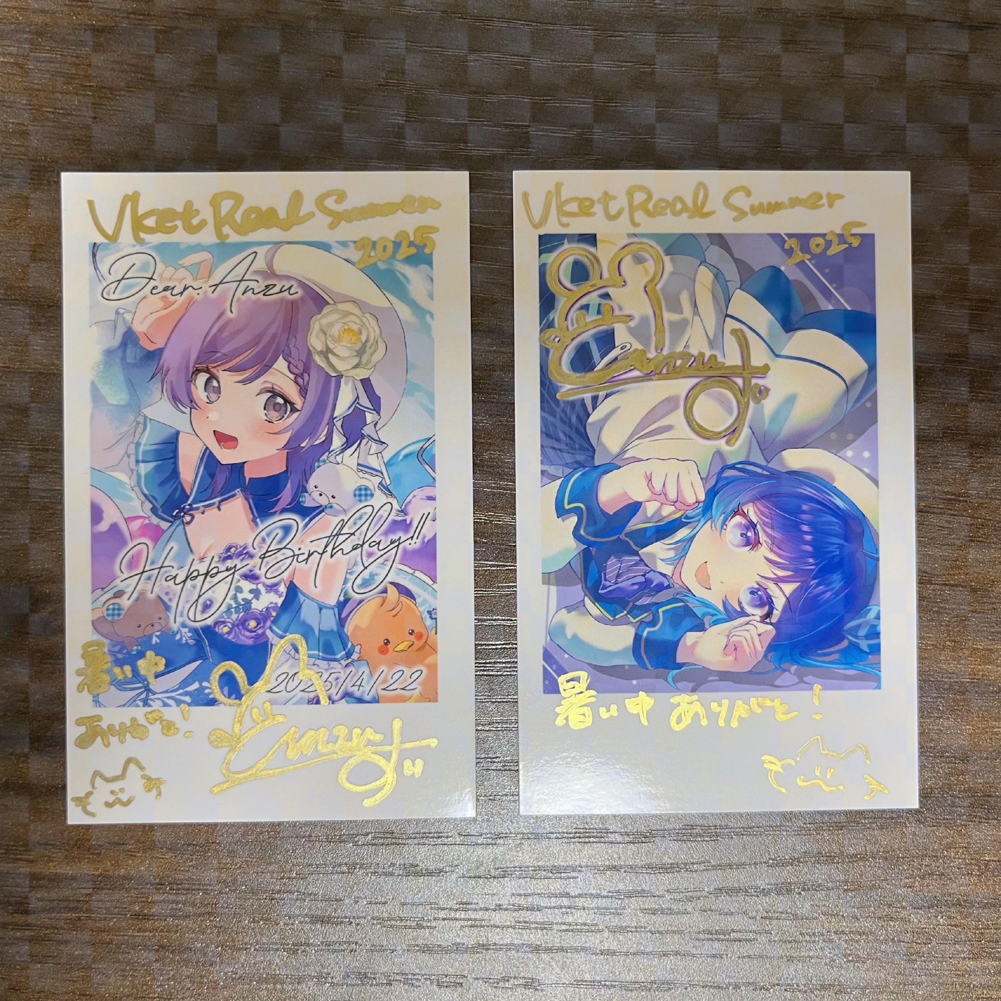涼海ネモ　直筆サイン&メッセージ入りチェキ風カード 涼海ネモ 直筆サイン&メッセージ入りチェキ風カード