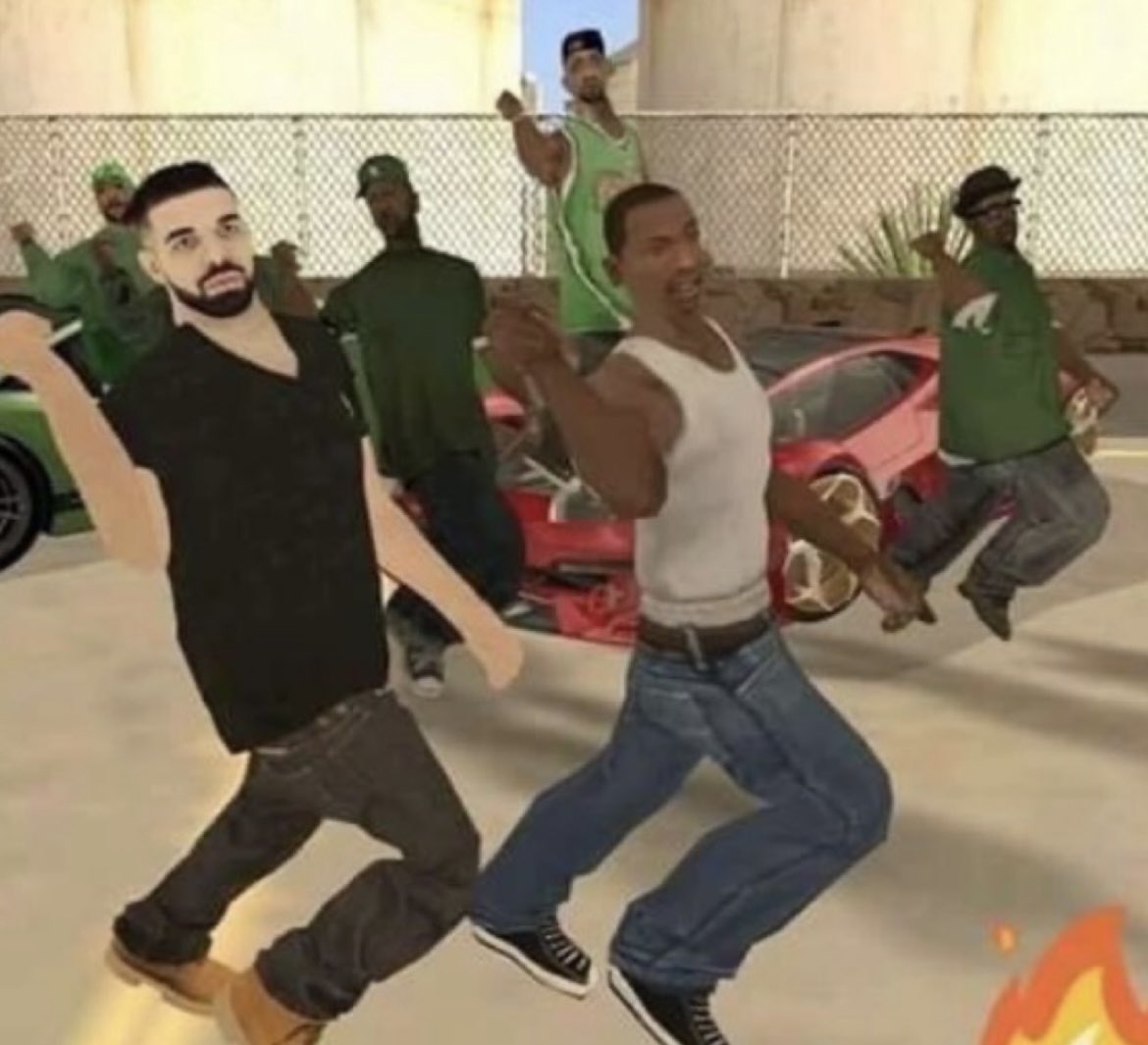 TheBoyThe6's tweet image. Me and the homies vibing to Which One