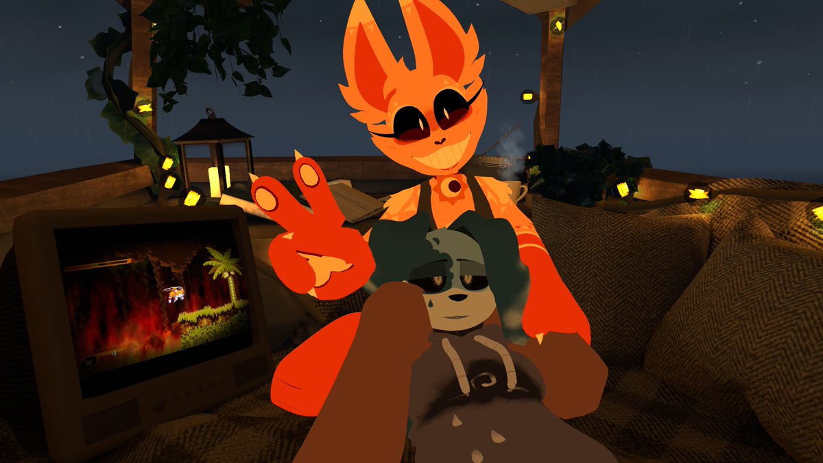 _CloudShine_'s tweet image. Just 2 love birds -u-
#catfeine #SmilingCritters
(Sorry for so much Catfeine photos, I love her at the moment >:3)