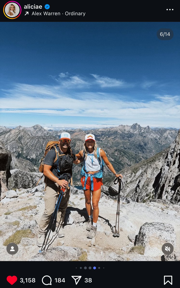 I was hiking today off the grid in the North Cascades and when I got back it was sweet to see this post featuring the RW Turbo snapback with 3,000+ likes from an influencer ❤️🙌🏻