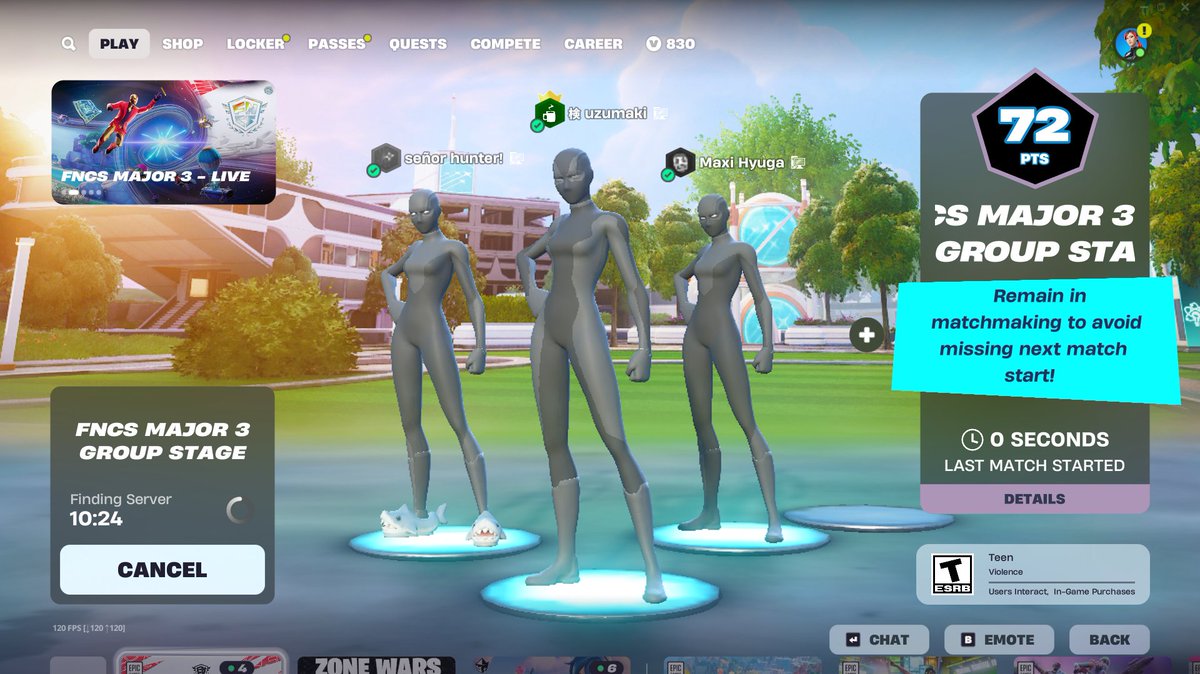 hunterfnd's tweet image. nos estamos jugando la qual y el ultimo game no popea gg @FNCompetitive