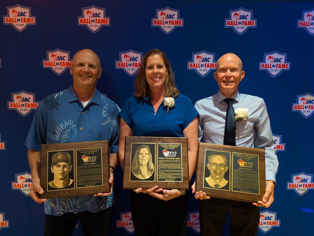 UW-Oshkosh Athletics (@uwoshkoshtitans) on Twitter photo Give it up for your 2025 UW-Oshkosh inductees into the <a href="/wiacsports/">WIAC</a> Hall of Fame‼️🏆
Gary Varsho- <a href="/UWOBaseball/">UWO Baseball</a> ⚾
Wendy (Wangerin) Meka- <a href="/UWOWBB1/">UW-Oshkosh Women’s Basketball</a> 🏀 <a href="/UWOSoftball1/">UW-Oshkosh Softball</a> 🥎 <a href="/UWOGolf/">UW-Oshkosh Golf</a> ⛳
John Zupanc- <a href="/UWOTF_CC/">UW-Oshkosh Track & Field/Cross Country</a> 🏃♂️
#GoldStandard | #WhyD3 Give it up for your 2025 UW-Oshkosh inductees into the <a href="/wiacsports/">WIAC</a> Hall of Fame‼️🏆
Gary Varsho- <a href="/UWOBaseball/">UWO Baseball</a> ⚾
Wendy (Wangerin) Meka- <a href="/UWOWBB1/">UW-Oshkosh Women’s Basketball</a> 🏀 <a href="/UWOSoftball1/">UW-Oshkosh Softball</a> 🥎 <a href="/UWOGolf/">UW-Oshkosh Golf</a> ⛳
John Zupanc- <a href="/UWOTF_CC/">UW-Oshkosh Track & Field/Cross Country</a> 🏃♂️
#GoldStandard | #WhyD3
