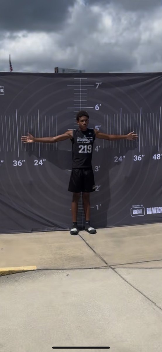 DMarco_04's tweet photo. Thankful for my opportunity to go out and display my talents and the All-American
Exposure Camp. I was selected to go the the national showcase #AGTG #Blessed @One11Recruiting
@NxgnCamps @ExpoRecruits @FBUcamp
@AlPopsFootball @RivalsCamp @RecruitGeorgia https://t.co/7eWG64fLo4