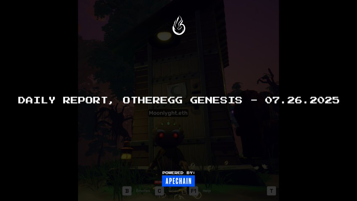 Moonlyght_eth's tweet image. Daily report of what I did today @OtherEggGenesis:

- chat with the artist, we completed the 13th rendering of the &apos;hatching event&apos; and will move to the 14th shortly, super pumped about how the progress is going. consistency is key.

- chat with the dev, making progress towards…