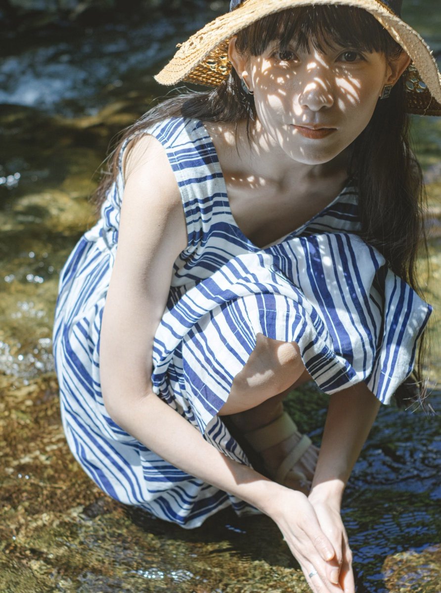 soonononono's tweet image. 眩しすぎた
夏化粧のチーク