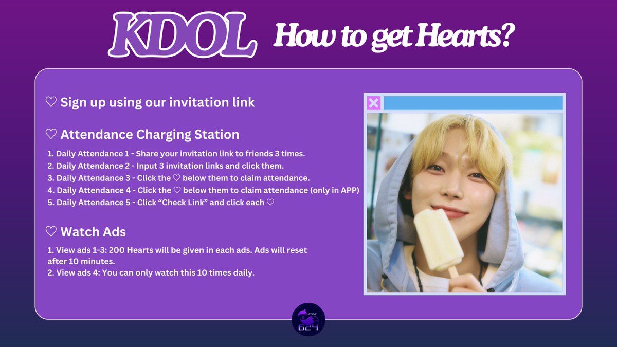 code624team's tweet image. [🗳] 250727 • KDOL 

Please vote our #SUNOO for his daily rankings on KDOL!

🎯 Goal:🥇
📈 Real Time: ❌
Weekly: ❌
Monthly: ❌
Total: #16

Links:
🖇 kdol.me/r/jajnurda 
🖇 kdol.me/r/rnwvkrja 
🖇 kdol.me/r/lfaamriz 

#엔하이픈_선우 #김선우 #선우  #ENHYPEN_SUNOO