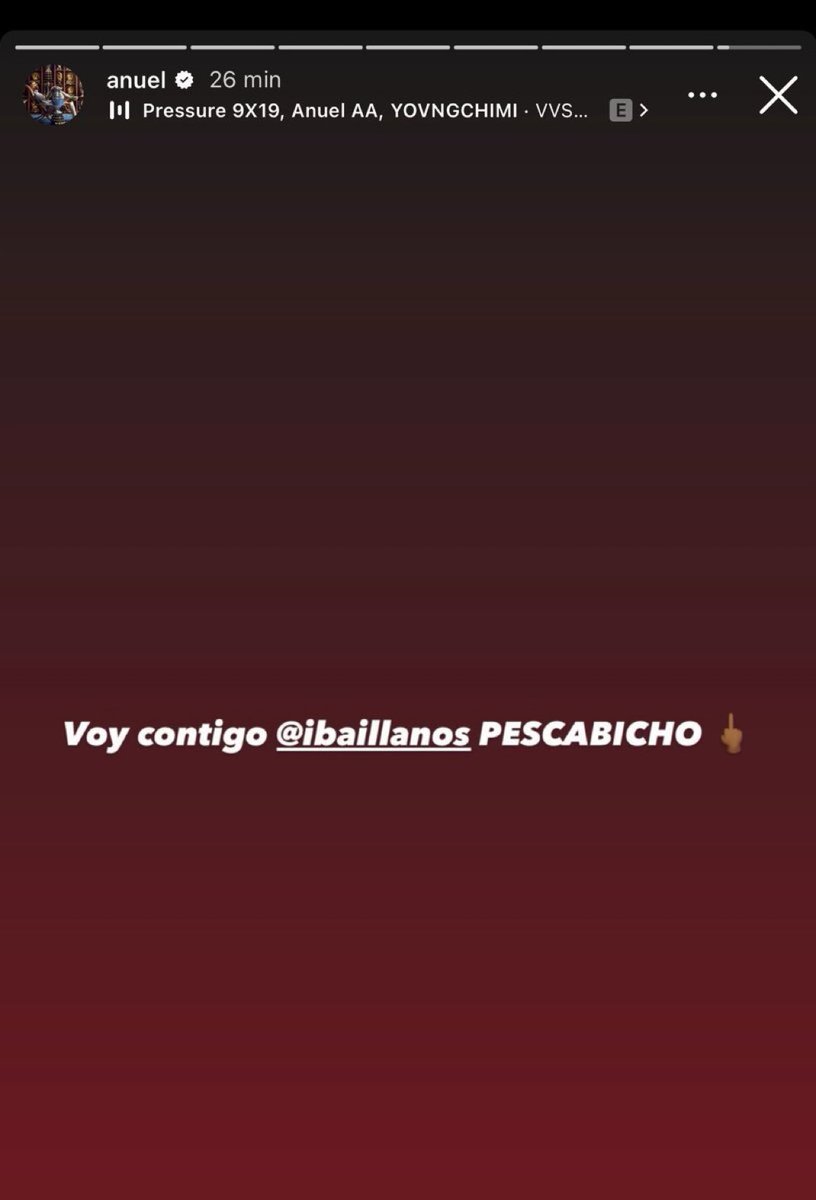 SergioMeidrid10's tweet image. #LaVeladaDelAnoV voy contigo pescabicho