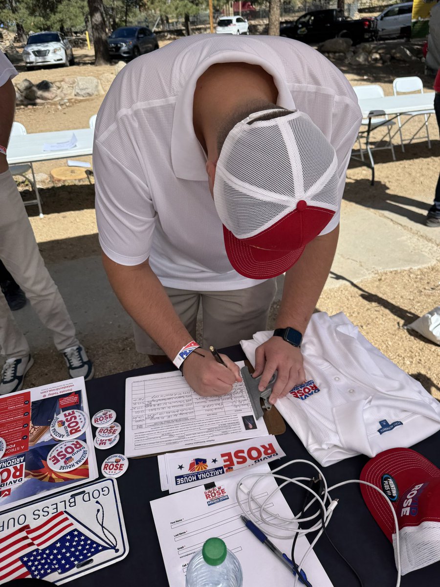 What an amazing day at the Mohave County GOP 81st Annual Picnic! 🇺🇸

It was an honor to connect with so many incredible supporters from across LD30. Your passion and encouragement fuel this movement, and I’m proud to stand with you in the fight for conservative values in Arizona.