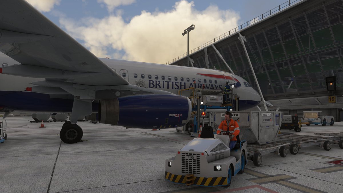 mikejones83's tweet photo. First virtual flight for a while... Heathrow to Geneva in the @FenixSimulation A320 for @bavirtual #avgeek #FlightSim #Airbus #BritishAirways #Fenix #Vatsim #MSFS ✈️ https://t.co/HoSmbGcQHc