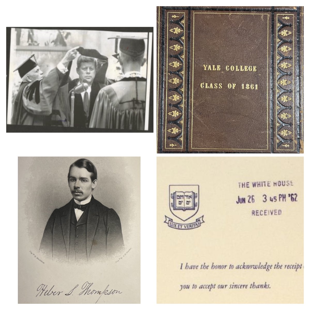 Honored to present at Manuscript Society #ManuscriptMondays 📜

First to Answer Lincoln’s Call, Rejected by Yale: Yale’s 1st Civil War soldier + manuscript treasures from Heminway to JFK.

🗓️ Aug 11 | ⏰ 8 PM ET | 🎟️ Free

🔗 us06web.zoom.us/webinar/regist…

<a href="/ManuscriptSoc/">Manuscript Society</a> <a href="/YaleAlumni/">Yale Alumni</a>