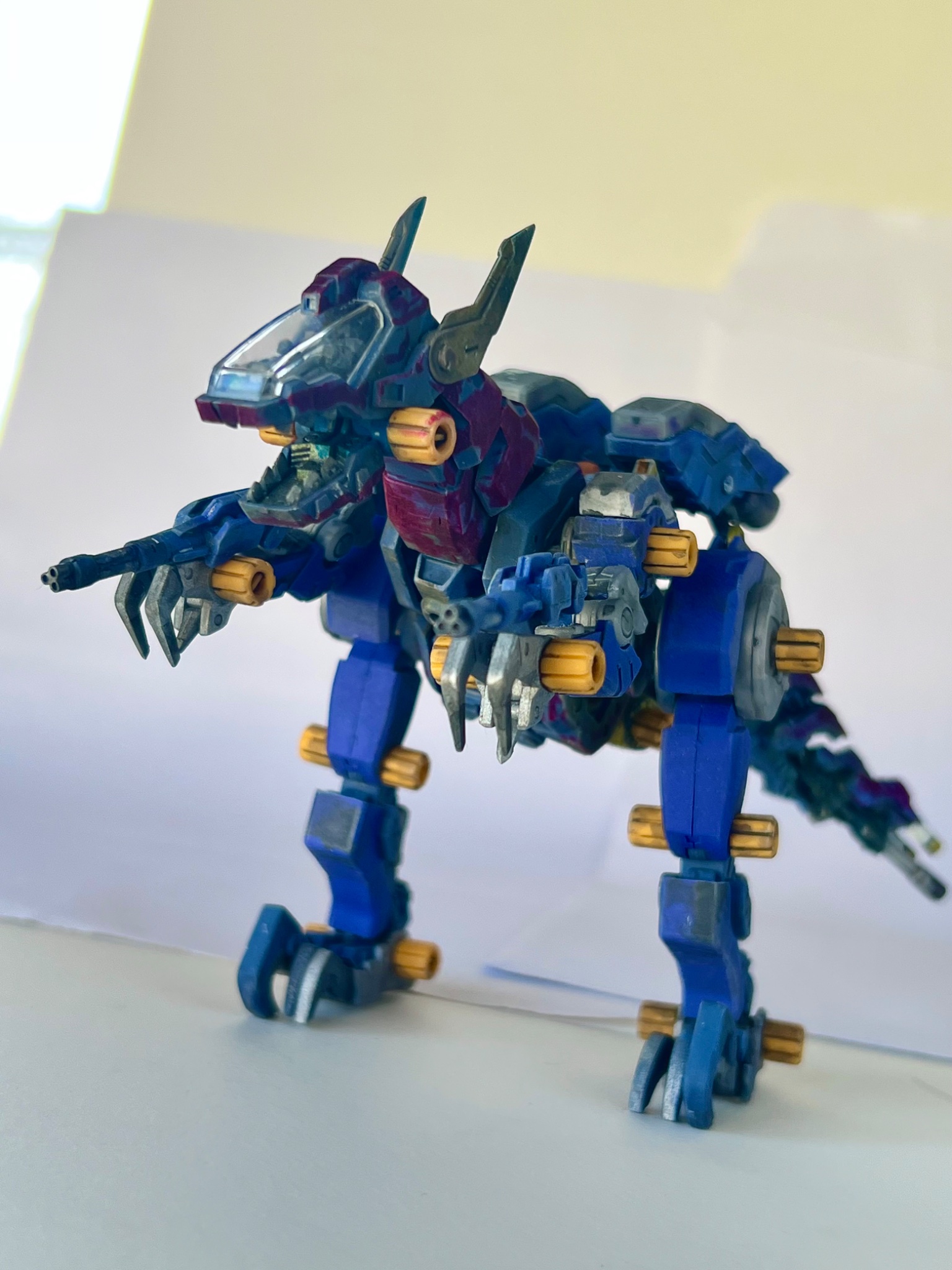 コトブキヤ HMM ゾイド ガンスナイパーワイルドウィーゼル 塗装済み完成品 コトブキヤ HMM ゾイド ガンスナイパーワイルドウィーゼル 塗装