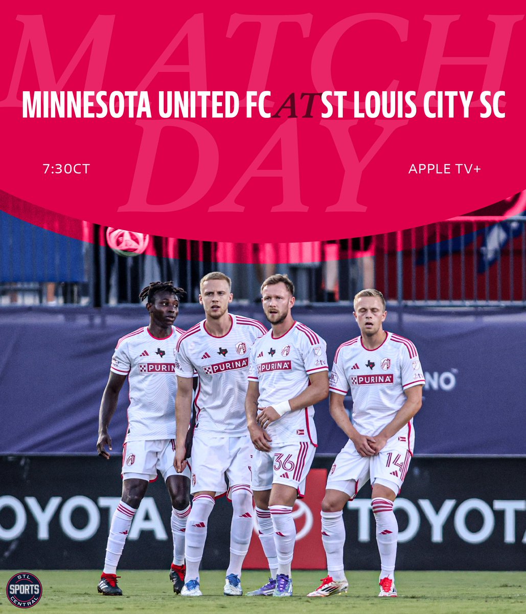 STLSprtsCntrl's tweet image. CITY faces Minnesota tonight
