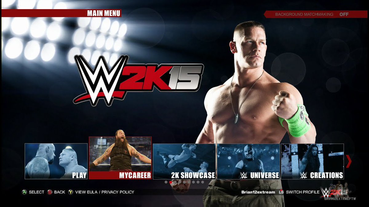 Iconic main menu screen 🔥