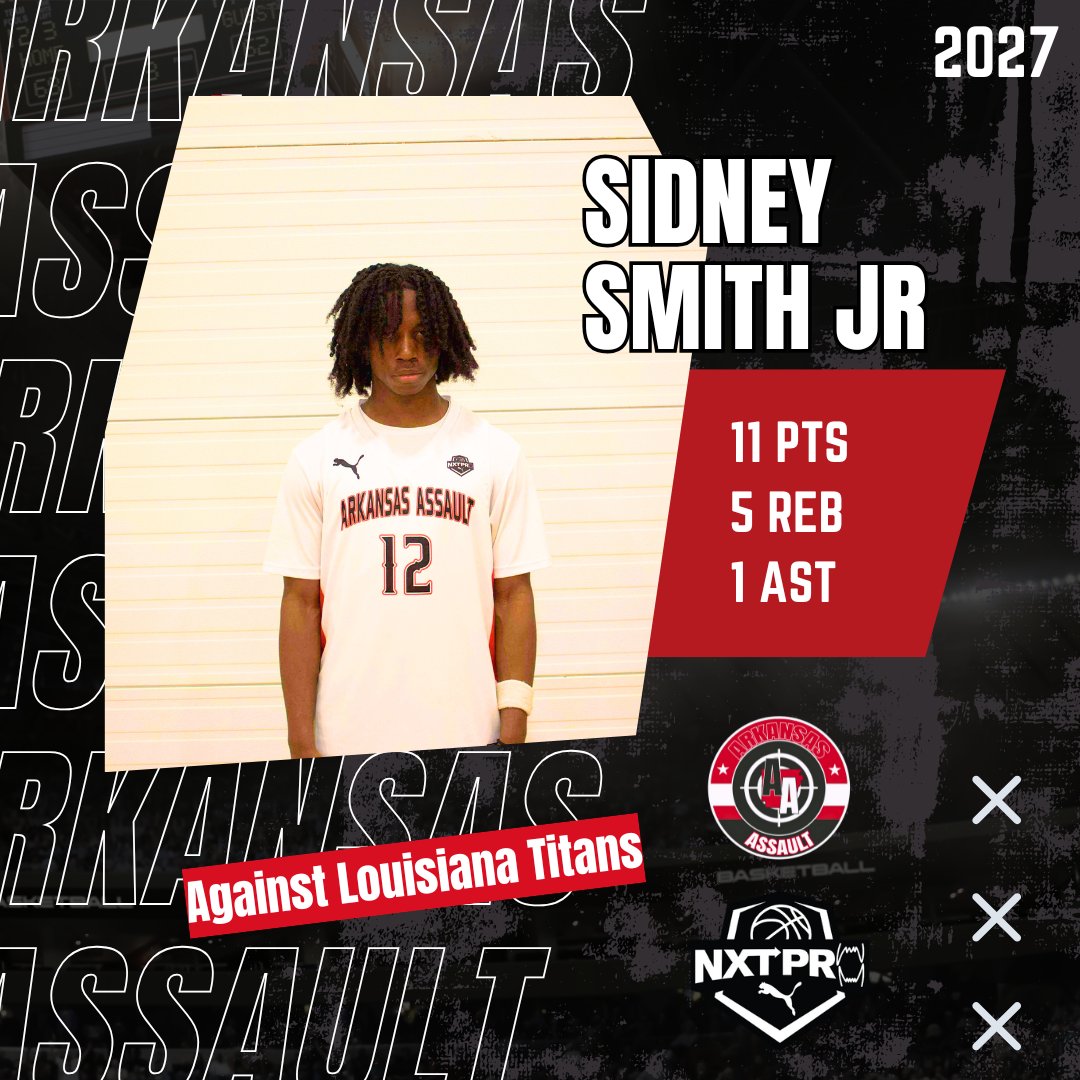 ArkansasAssault's tweet image. 2027 - Sidney Smith Jr - NxtPro Nationals, Orlando
#BeTheNxtPro
@NxtProHoops
@PRO16League
