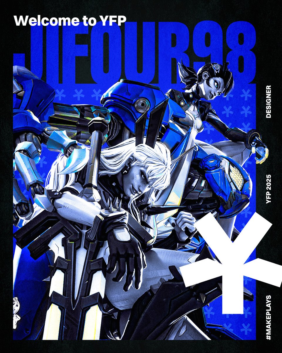 YFP (@yfp_gg) on Twitter photo Didn't see this one coming, did ya?
Please welcome <a href="/jifour98_/">jifour @ supernova</a> to YFP as our Marvel Rivals designer 💙
#makePLAYS Didn't see this one coming, did ya?
Please welcome <a href="/jifour98_/">jifour @ supernova</a> to YFP as our Marvel Rivals designer 💙
#makePLAYS