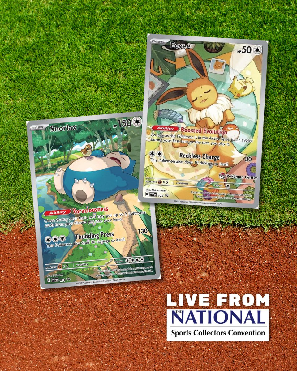 RealBreaksLive's tweet image. We're breaking LIVE from the 2025 National in Chicago July 30 to August 3!📢
Join us for Pokémon Center Exclusive ETB MEGA Mixer Random Types break on July 31st. Pokémon fans won’t want to miss this one!
📲 Get the app and grab your spots when they drop:
uncommonapp.com/event/984bd4a4…
