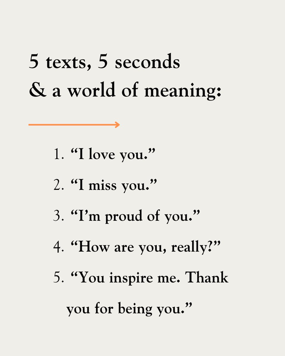 LewisHowes's tweet image. Let your people know how much they mean to you 🧡