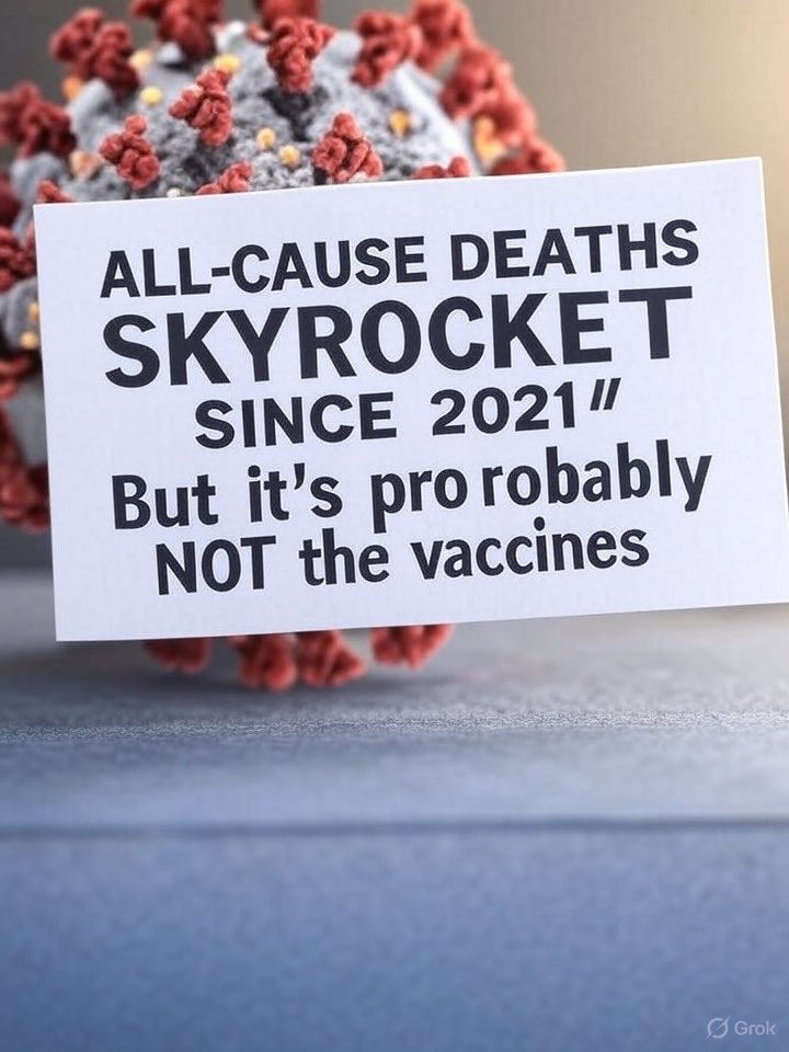 CramerSez's tweet image. -
Turns out the Covid booster was just that.
If you had the potential for cancer…IT GOT BOOSTED.
If you had the potential for heart disease…IT GOT BOOSTED.
If you had the potential to miscarriages …IT GOT BOOSTED
ALL CAUSE DEATHS ARE UP ACROSS THE BOARD - SINCE 2021
-