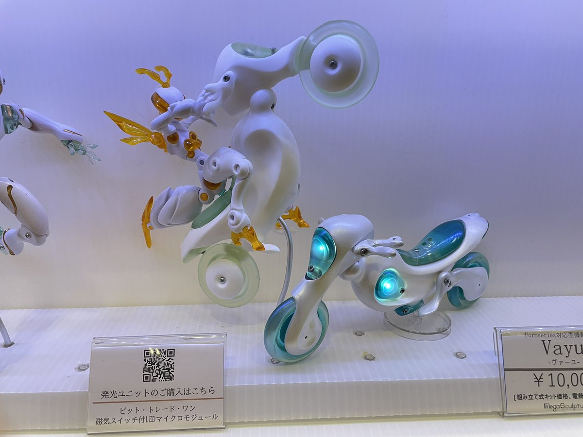 Ata36's tweet image. 設営完了いたしました!
2-20-01メガスカルプチャにてお会いいたしましょう!
#ワンフェス2025s