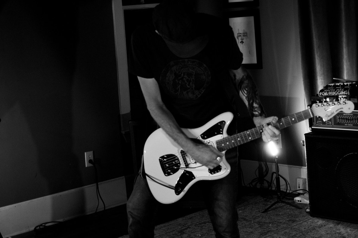 This set from last night was Palmer Shiers, of the band Death Throes From A Star, performing solo as The Sky Imposed Its Will