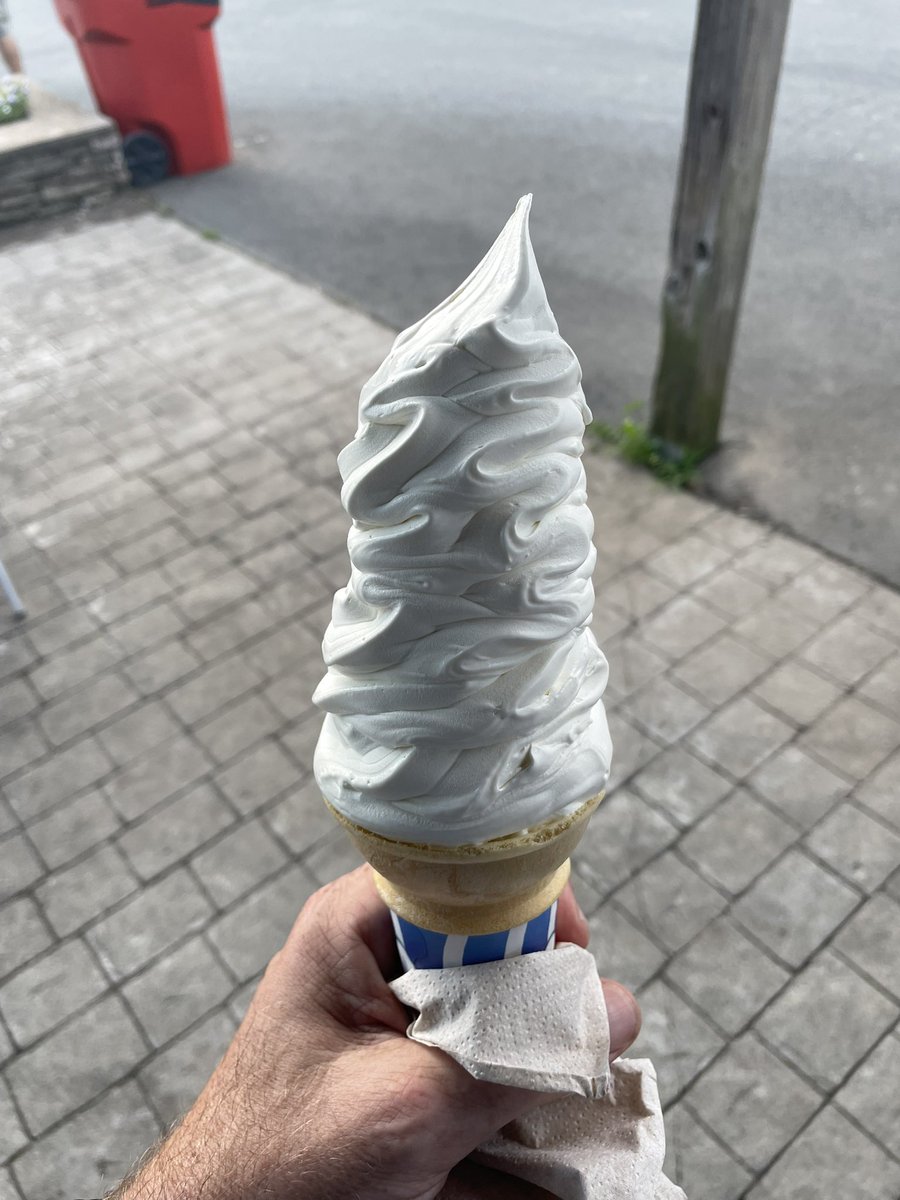 Gotta love the local dairy farm homemade custard