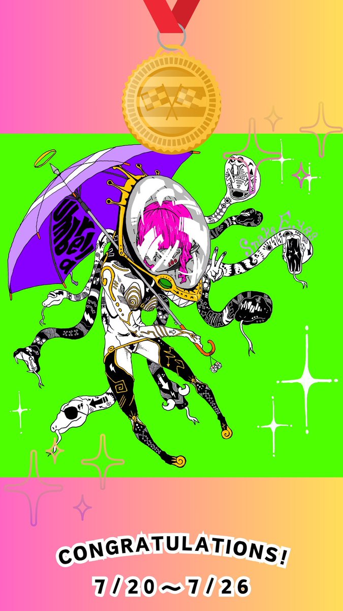 xfoxyfox's tweet image. #96コン
第７回96コン結果発表‼️

審査員特別賞：／⚒🤝おいわ△風呂井戸🐄🌈
（@MSym2
『女神賞』つぐつぐ（@tugutsugu_
『ルシファー賞』Maronii（@Maronii666

受賞者、参加者へのコメントはFANBOXに掲載しています➡xfoxyfox.fanbox.cc/posts/10220194