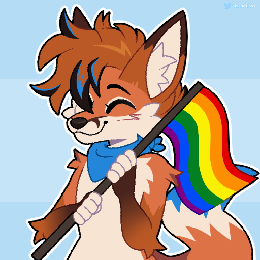 DIGNOTIONS's tweet image. Sticker and fullbody for @firefoxflux !