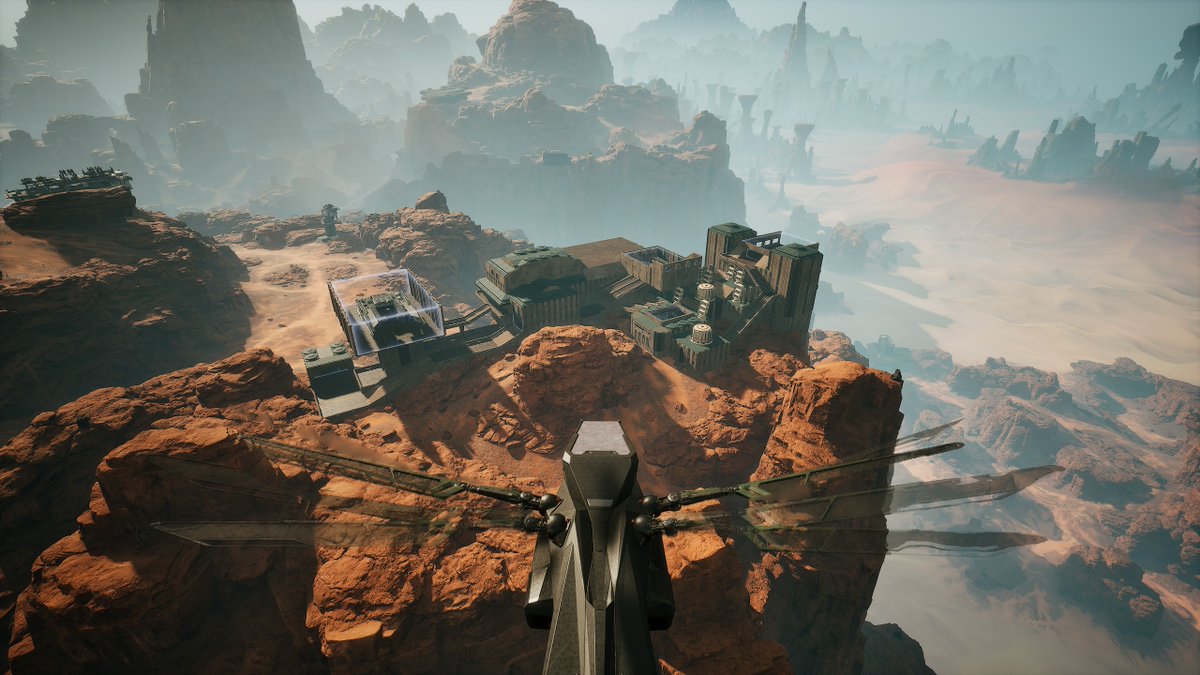 GAdam89's tweet photo. Having a blast! This is my entry for the build contest - This is my own work, as a solo player. Sentinel City - Sietch Fajr. Had to repost since X doesn't let me edit! @DuneAwakening #duneawakening https://t.co/Suart0Xmt8