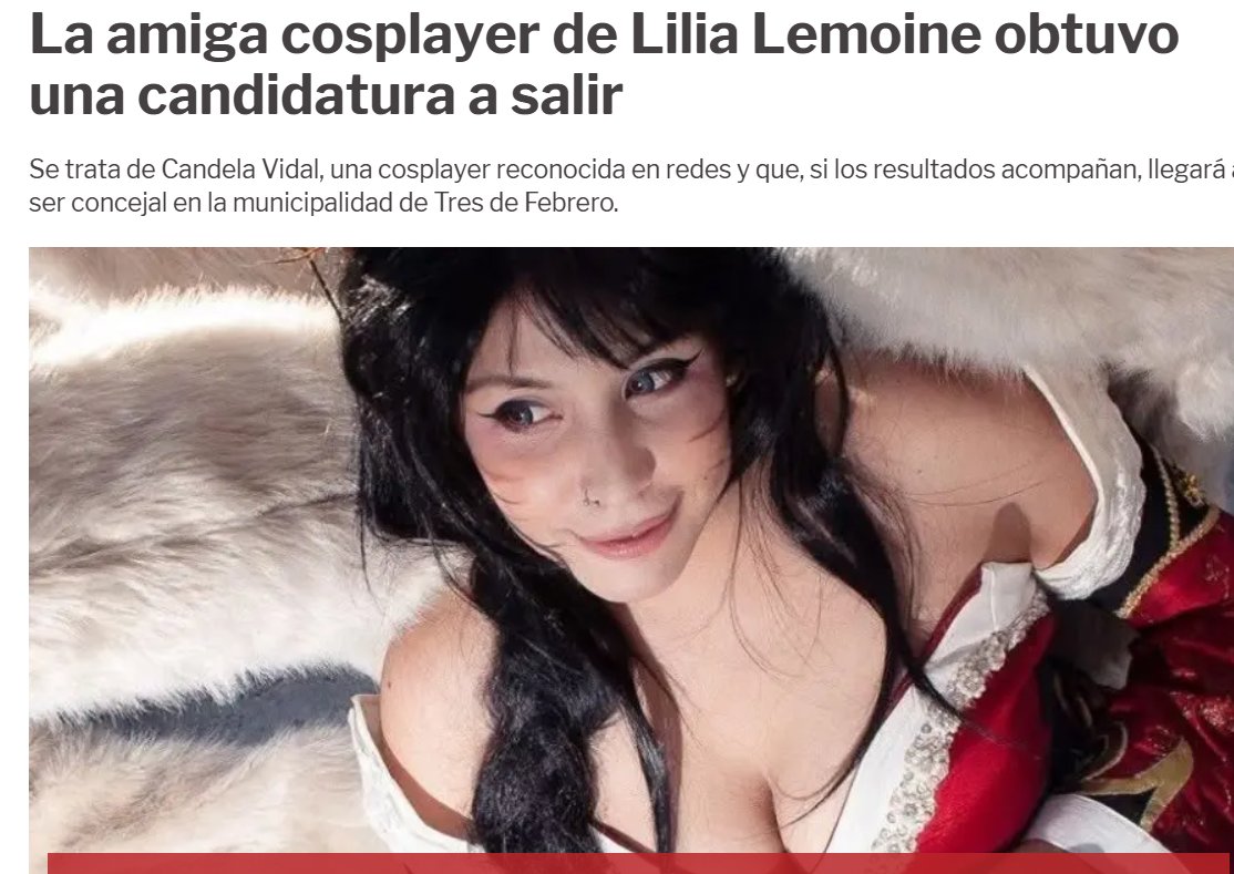 CRIturralde1's tweet image. ENTREVISTA DE MILEI A CANDIDATAS
 
JM: ¿Curriculum? 
Toga: Cossplayer, teta, culo y amiga de @lilialemoine 
JM: ¿Grado de alfabetismo?
Toga: ¿Qué es eso?
JM: ¡Me convenciste! 
JM: Eyy Kariii, anotala a @Candelavidal90 para la 1ra. Sección Electoral

¡VIVA EL PIRINGUNDÍN, CARAJO!
