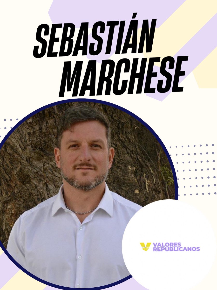ValoresRepBahia's tweet photo. Te presentamos a Sebastián Manuel Marchese.

Candidato a concejal por nuestro espacio vecinalista.

Se suma a este proyecto con experiencia en gestión, compromiso social y ganas de construir una ciudad más justa, desde lo vecinal. https://t.co/SfEceybzrO