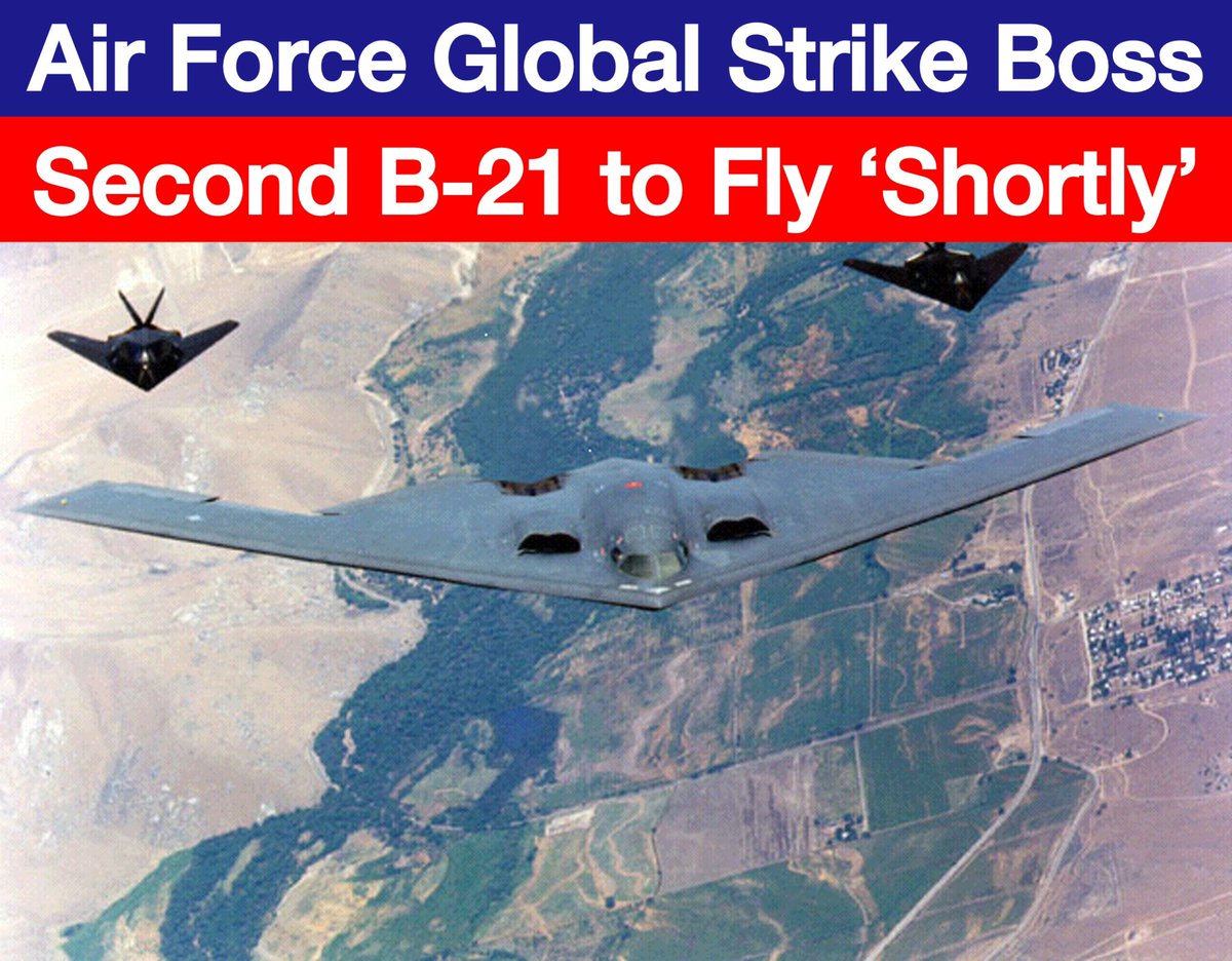 A second B-21 bomber will fly soon