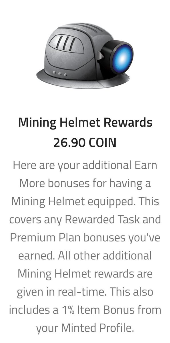 I got a Mining Helmet Drop and collected 26.90 COIN! coin.onelink.me/ePJg?af_referr…