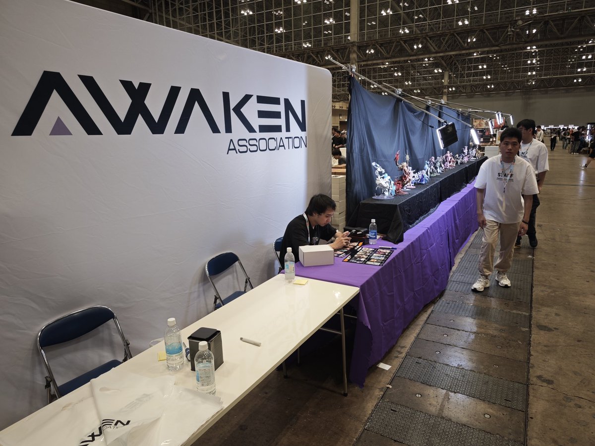 AwakenTony's tweet image. 设营完成