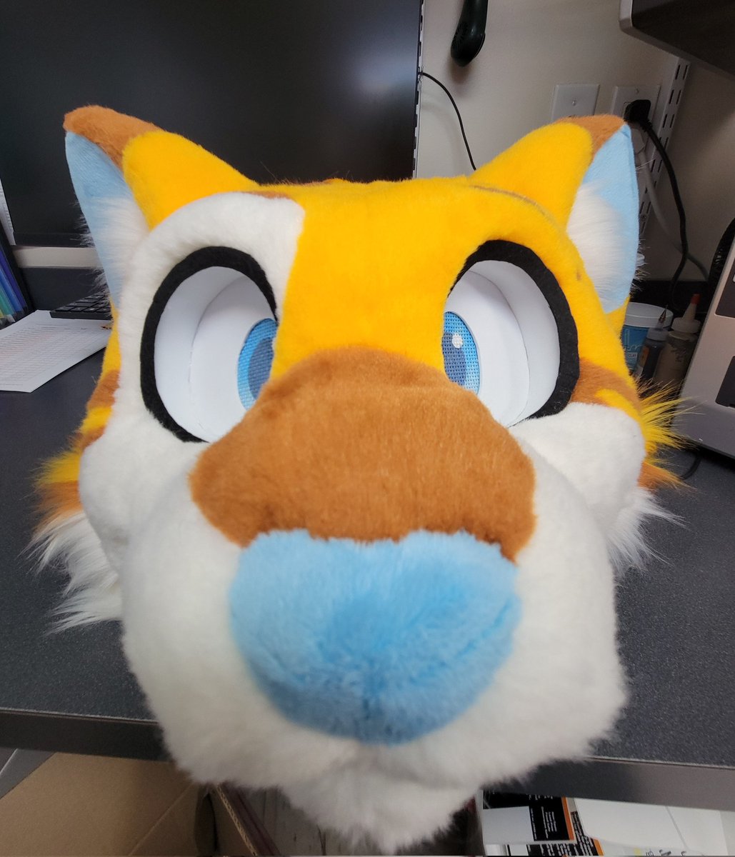 Post your fursuit like this!!!! 

(actually one of the first pictures I ever took of my suit LOL)